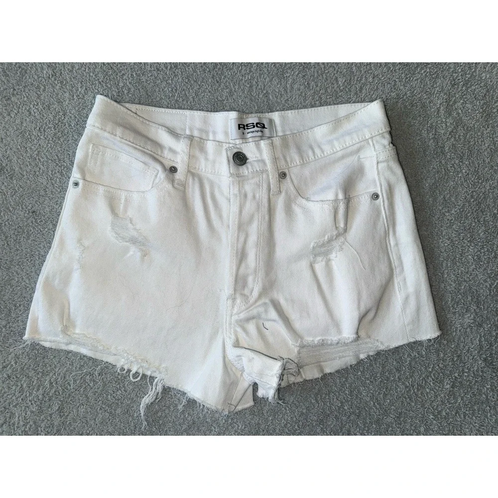 Women's Jean Shorts LOT OF 2 - KUT, RSQ - Size 4/26 - Picture 6 of 9